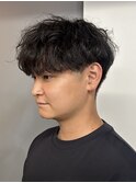 無造作スパイラルパーマ