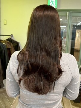 ラヴィズム(LUVISM) 顔周りレイヤー/ダブルカラー/髪質改善/ケアブリーチ万代新潟駅