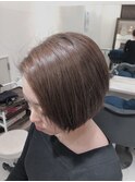 前下がりショートボブ