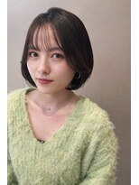 ループスケア(Roops CARE)&nbsp;切りっぱなしボブミニボブ大人かわいいナチュラル艶ボブ