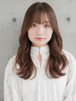 ニューヨークニューヨーク 樟葉店(NYNY)&nbsp;ゆるふわミディアム/ハッシュカット/ベージュ/韓国レイヤー