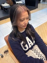 ユニ バイ マグ 長野店(Uni.by Mag)&nbsp;"ちらっと大人可愛い"インナカラー イヤリングカラー