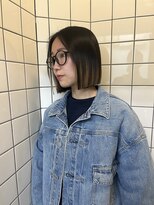 シャルティア 岩国(SHALLTIA)&nbsp;ボブカット【岩国ケアブリーチ】【岩国ダブルカラー】