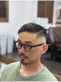 サイドバック × スキンフェード