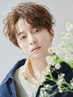 【ブラウンカラー】ブリーチなしメンズカラー＋似合わせカット[men's] 原宿