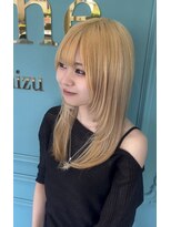 ルネシミズ(Rune shimizu)&nbsp;抜きっぱなしブロンドhair