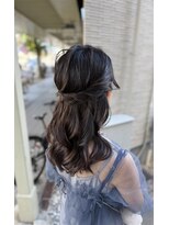 ヘアールーム アート(hair room a to by NYNY)&nbsp;ハーフアップ