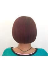 アーチフォーヘアー(a rch for hair) 【チァリーレッド】&【切りっぱなしボブ】