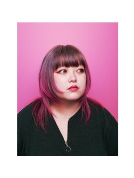 マーシー(MAAAAAC) 【MERCY 】lavender  ash   gradation  pink