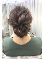 ピークヘア(PEAK HAIR)&nbsp;ヘアセット/編み込みアップスタイルヘアセット/ヘアアレンジ