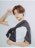 ナチュラルハイライト＆ハンサムショート♪ 鶴川　美容室