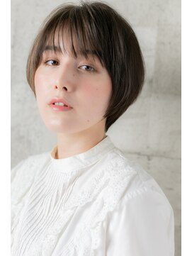 モッズヘア 足利(mod'hair) 【mod's hair　足利】大人可愛い☆リップライン丸みショート
