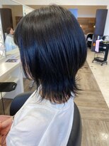 ヘアメイク サンサーラ 志度店(Hair Make SAMSARA)&nbsp;控えめブルーブラック