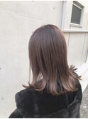 大人カラー/ミディアム/外ハネ