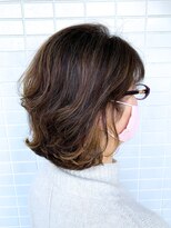 オーシャン(Ocean)&nbsp;[OCEAN Hair&Life藤原純] ハイライトカラー☆明るい白髪染め☆