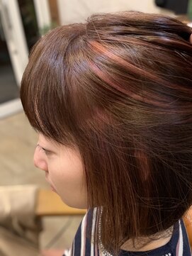 マハナヘアーワークス 春日部市役所通り店(mahana hair works) ◆暖色系カラー!!