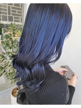 ゴッズ(GOD'S) 艶感ネイビーブルー/ロング