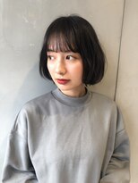 ガリカ(Gallica kinshicho)&nbsp;【竹之内蔵人】小顔ラインボブ/大人フェミニン/艶感地毛風カラー