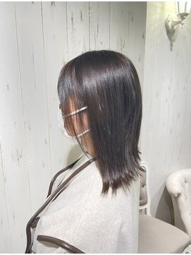 ラ ブランシュ 大宮(La Blanche) 大宮/ロングヘア/グレージュカラー/ボブウルフ/黒髪