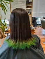 ルッカランス 王子店(Lucca Lance)&nbsp;７月　夏は派手髪　裾カラー