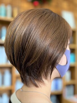 リシェール 北越谷店(RICHAIR) 前髪/マチルダボブ/ピンクベージュ/インナーグレージュ/北越谷店