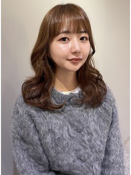 ラメール(MAISON LA MER) 【NATSUKI】くびれレイヤーカット×マロンベージュ