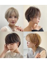 イヴォークトーキョーオーサカ(EVOKE TOKYO osaka)&nbsp;ショートヘアカタログ 似合わせカット 小顔 おしゃれ
