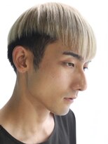 シィーム(cime) ホワイトブロンドショート MEN'S HAIR