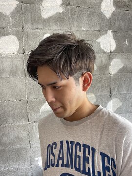 ソワ 四日市(soie) 【soie井上】スモーキーアッシュ/アップバンクショート