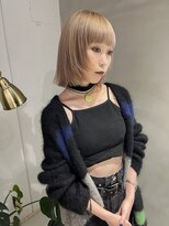 天神美容室 ミルクティーベージュ