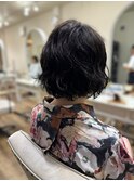 外国人風パーマ/ボブ