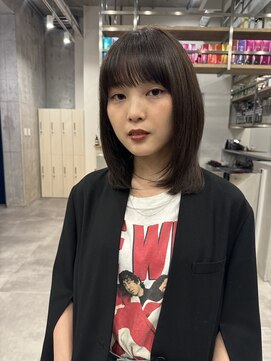 イミ(imi) 透明感カラー/シアーグレージュカラー/似合わせカラー/登戸