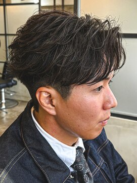 メンズソース 京都河原町(MEN'S SOURCE) フェザーパーマ