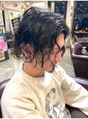 【濡れ髪ウェーブ】