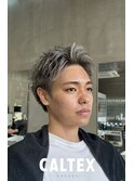 スパイキーショート×シルバーカラー