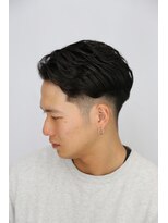 カーウォッシュバーバー(CARWASH BARBER)&nbsp;ナチュラルフェードラルフカールスタイル