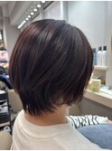 長めショートレイヤーおんぷ