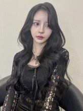 ノイズオオサカ 天王寺店(NOISM OSAKA) 20代30代40代くびれミディ韓国ヘア小顔外ハネミディアムアッシュ