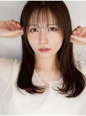 20代～50代◎小顔レイヤーカットシャギー◎シースルーバング