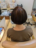 インフィニット 美らヘナの２回施術＋ツーブロックの刈り上げショート