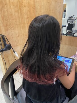 リノア 鵠沼海岸(LINOA) ピンク裾カラー!