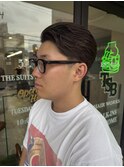 MEN'SHAIRウルフカルマパーマメンズショートイージーパーマ