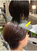 40代/白髪無し/イルミナカラー/ショートボブ