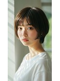 ミディアムヘア　30代40代50代髪型　デジタルパーマ　越谷