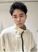 フェザーパーマ/サーフカール/刈り上げセンターパート/波巻き