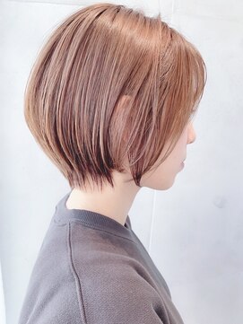 セイドット リー(Say. Ree) say.ショートボブひし形ショートグランマッシュモーヴピンク