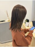 【白髪ぼかしハイライト】半年に1回のハイライトでOK