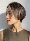 白髪ぼかし/白髪染め/脱白髪染め/脱白髪染めハイライト/本八幡