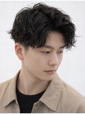 シャドウパーマ/メンズカット/マッシュ/アップバング