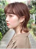 ネオウルフ×透明感ベージュ